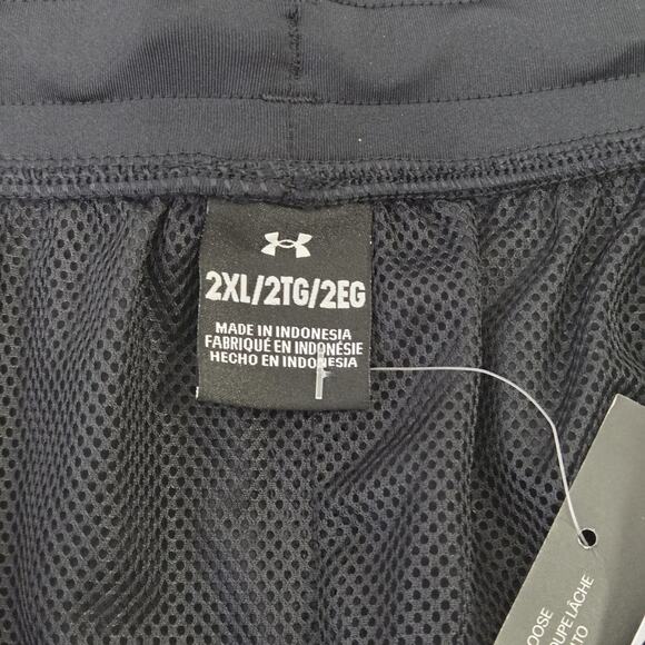 Under Armour UA Baseline Pro 5" Shorts Men's Black Comfort Size 2XL 1384141-001 - Picture 5 of 11